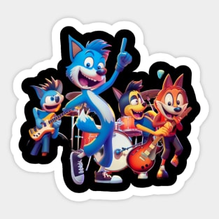 Bluey Naughty Nonsense Sticker